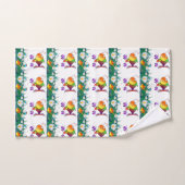 タオルで魚を釣る バスタオルセット (ハンドタオル)