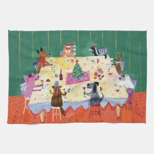 タオルのすべての種のトースト キッチンタオル (横)