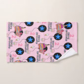 タオルのセット#2ndお誕生日ピンク バスタオルセット (ハンドタオル)