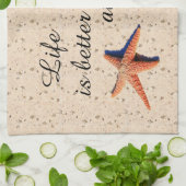 タオルはビーチの方が良い キッチンタオル (折り畳み)