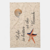 タオルはビーチの方が良い キッチンタオル (縦)