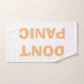 タオルを慌てないで ハンドタオル (ハンドタオル)