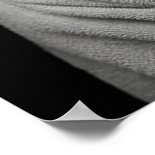 タオルエレガントターバンの「デューク」の犬の芸術 ポスター (角)