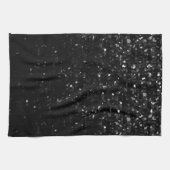 タオルクリスタルきらきら光るストラス キッチンタオル (横)