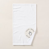 タオルセット3pc -カスタム(イメージ/文字を追加) バスタオルセット (ハンドタオル)