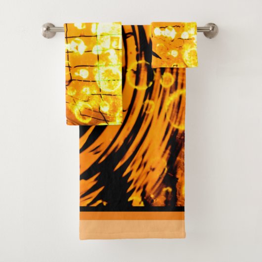 タオルセット、暖かいトーン バスタオルセット (インサイチュ)