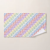 タオルセット – 色星の列 (ハンドタオル)