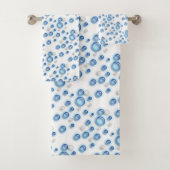 タオルセット – 青い泡 (インサイチュ)