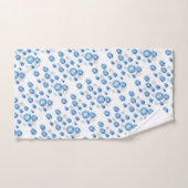 タオルセット – 青い泡 (ハンドタオル)