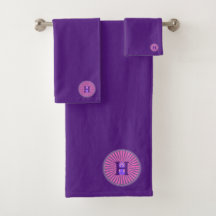 タオルセット – Yoga Zen - -パーソナライズされたイニシャルを追加