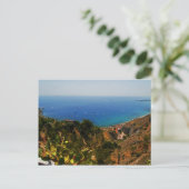 タオルミーナビュー1 ポストカード (スタンド正面)