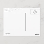 タオルミーナ葉書のギリシャ劇場 ポストカード (裏面)