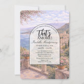 タオルミーナ風イタリアン ブライダルシャワー 招待状 (正面)