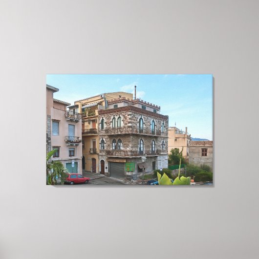 タオルミーナ。#6 キャンバスプリント (正面)