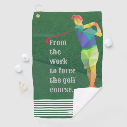 タオル最高のでゴルフゲームをアッカスタマイズプする ゴルフタオル (インサイチュ)
