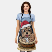 タオル エプロン (着用した状態)