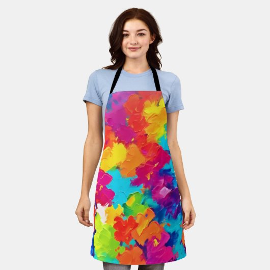 タオル エプロン (着用した状態)