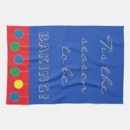 タオル「クリスマスベーキング」 キッチンタオル