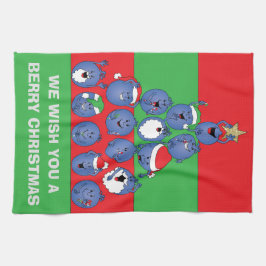 タオル「ベリークリスマス」 キッチンタオル