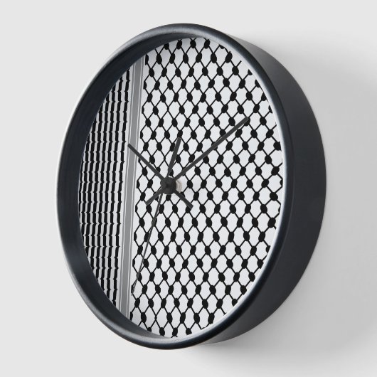 タオル 壁時計 (傾斜)