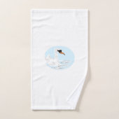 タオル：白鳥 バスタオルセット (ハンドタオル)