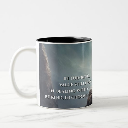 タオ・テ・チンの宝物012 ツートーンマグカップ (左)