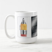 タオ#10 -機械鉛筆 コーヒーマグカップ (左)