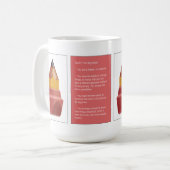 タオ#7-大きい消す物のコーヒー・マグ コーヒーマグカップ (正面左)