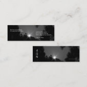 タオTe Ching No.3/のしおりNo.3/ スキニー名刺 (正面/裏面)