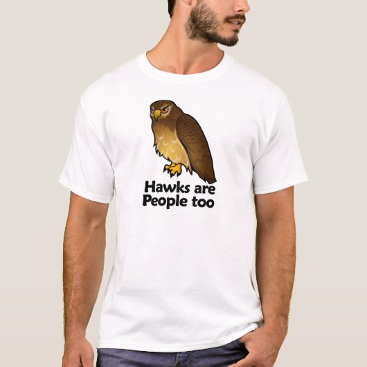タカは人々ですも Tシャツ (正面)