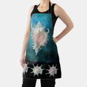 タカラガイとサザエ エプロン (インサイチュ)