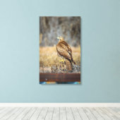 タカ目2 キャンバスプリント (インサイチュ (ウッドフロア))