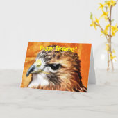 タカ カード (黄色い花)