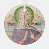 タガステのセントモニカ(SAU 047;詳細) ガラスオーナメント (正面)