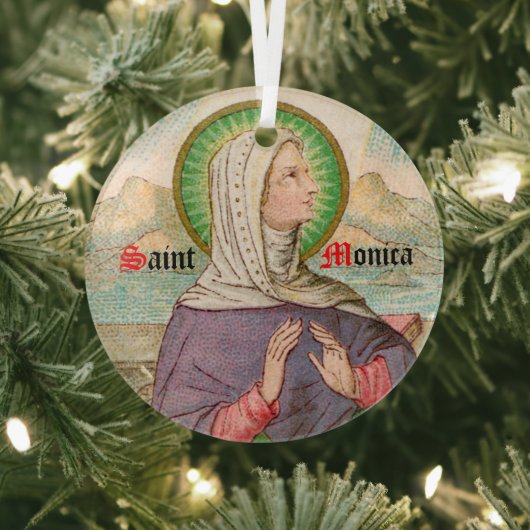 タガステのセントモニカ(SAU 047;詳細) ガラスオーナメント (インサイチュ)