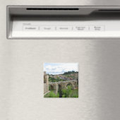 タガス（多城）川に架かるアルカンタラ橋 マグネット (インサイチュ (食洗機))