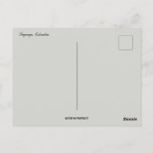 タガンガコロンビア ポストカード (裏面)