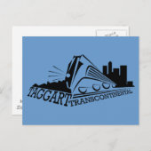 タガートトランスコンチネンタル ポストカード (正面/裏面)