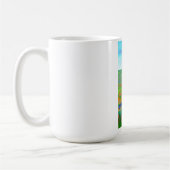 タキシドキャットチューリップの作成 コーヒーマグカップ (左)