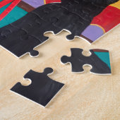 タキシードおもしろいハウスファットキャット ジグソーパズル (側面)