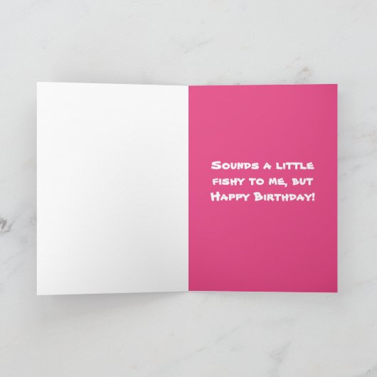 タキシードおもしろい猫の誕生日カードを桃で洗う シーズンカード (内部)