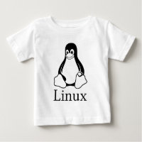 タキシードとのLinuxのロゴLinuxのペンギン