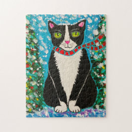 タキシードのクリスマス ジグソーパズル