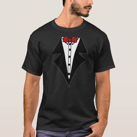タキシードのティー Tシャツ (正面)