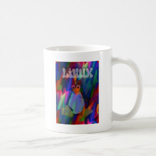 タキシードのペンキ コーヒーマグカップ