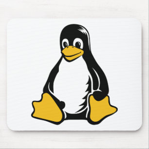 タキシードのペンギン- (Linux、開いた源、Copyleft、FSF) マウスパッド