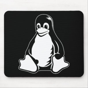 タキシードのペンギン- (Linux、開いた源、Copyleft、FSF) マウスパッド