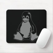 タキシードのペンギン- (Linux、開いた源、Copyleft、FSF) マウスパッド (マウス)