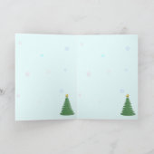 タキシードのメリークリスマスカード シーズンカード (内部)