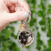 タキシードの子ネコ キーホルダー (手)